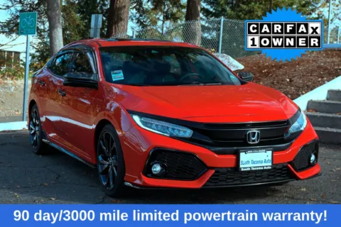 Red 2018 Honda Civic Sport Touring for sale in Tacoma, WA
