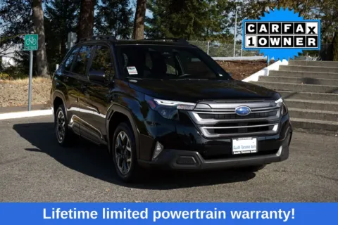 Black 2025 Subaru Forester Premium for sale in Tacoma, WA