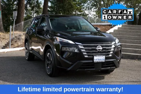 Black 2025 Nissan Rogue SV for sale in Tacoma, WA