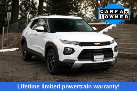 White 2022 Chevrolet TrailBlazer LT for sale in Tacoma, WA
