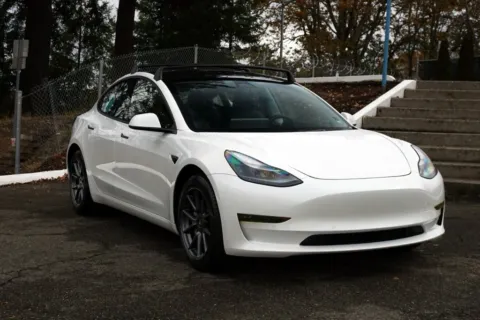 White 2022 Tesla Model 3 Long Range for sale in Tacoma, WA
