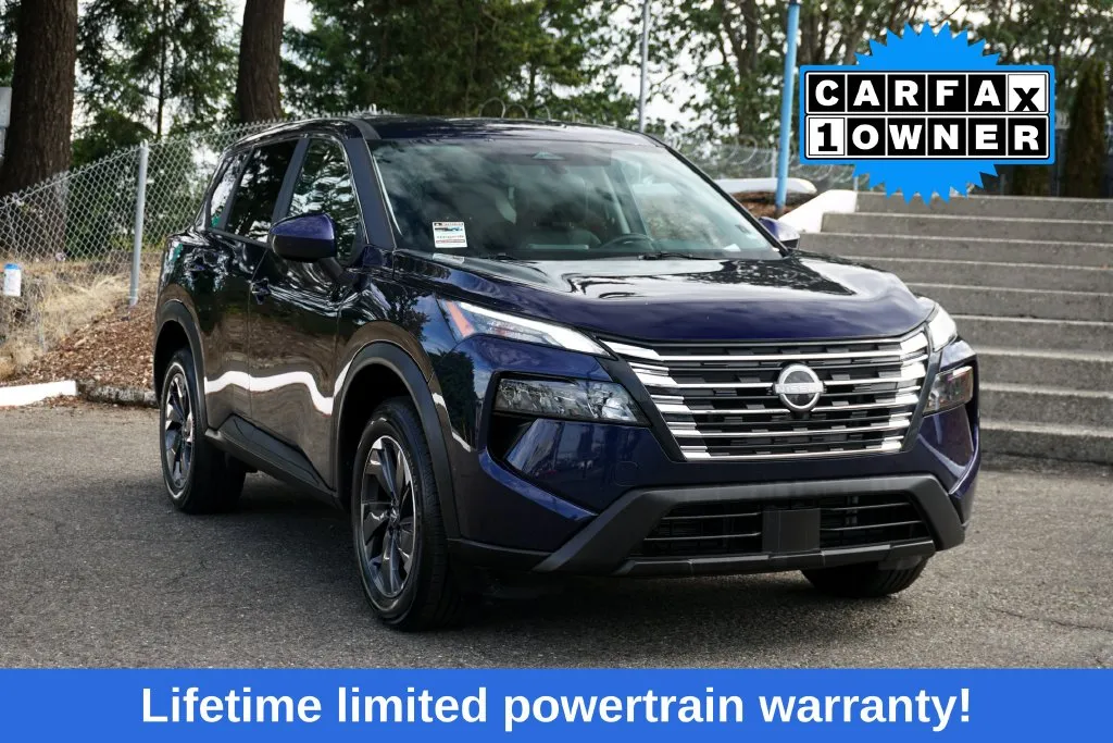 Blue 2025 Nissan Rogue SV for sale in Tacoma, WA