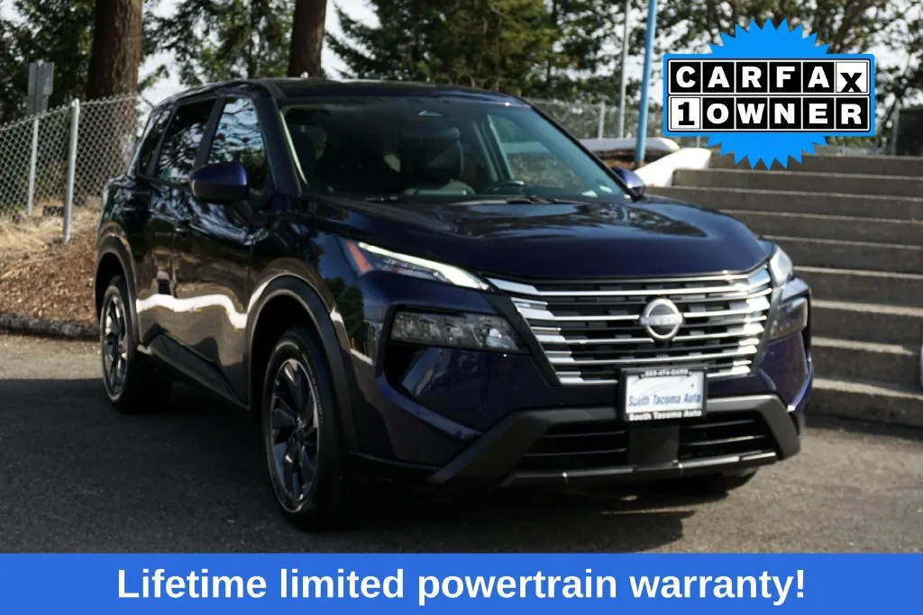 Blue 2025 Nissan Rogue SV for sale in Tacoma, WA