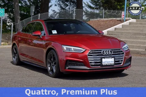 Red 2018 Audi A5 2.0T Premium Plus for sale in Tacoma, WA
