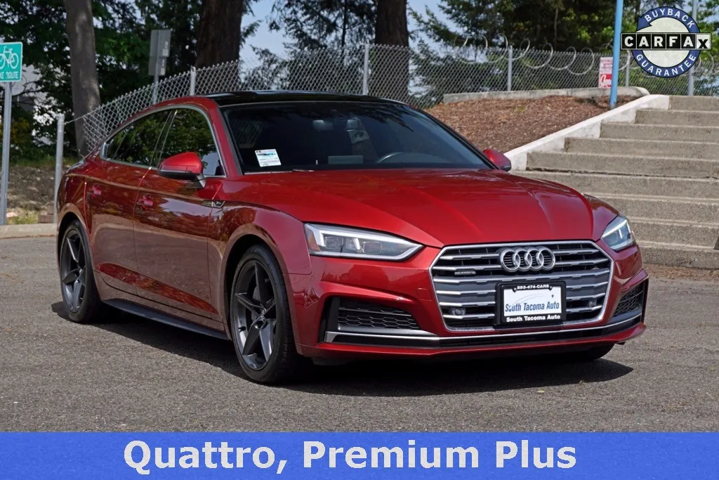 Red 2018 Audi A5 2.0T Premium Plus for sale in Tacoma, WA