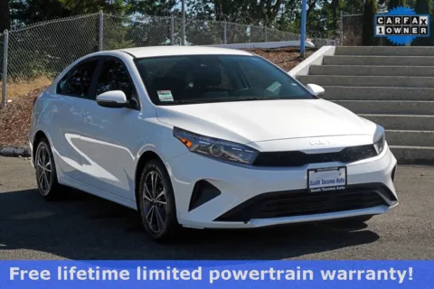White 2023 Kia Forte LXS for sale in Tacoma, WA