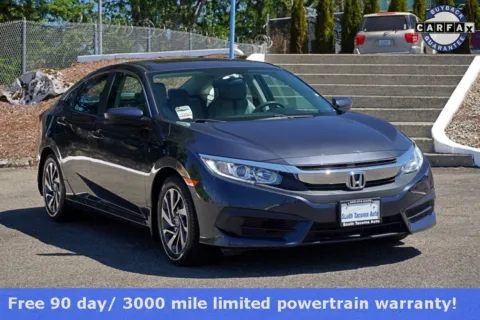 Gray 2017 Honda Civic EX for sale in Tacoma, WA