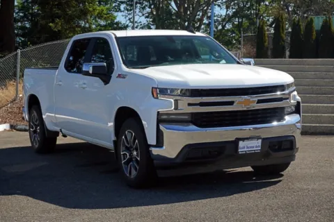 White 2021 Chevrolet Silverado 1500 LT for sale in Tacoma, WA