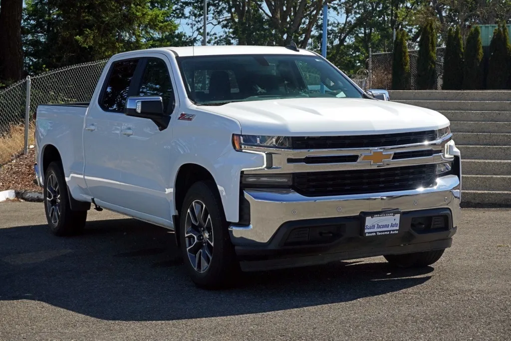 White 2021 Chevrolet Silverado 1500 LT for sale in Tacoma, WA