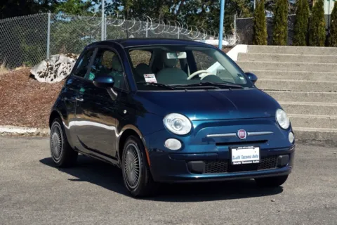 Blue 2013 Fiat 500 Pop for sale in Tacoma, WA