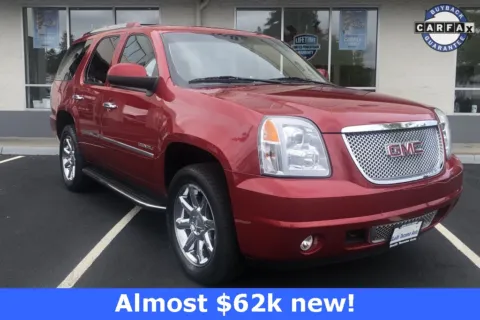 Red 2012 GMC Yukon Denali for sale in Tacoma, WA
