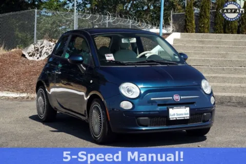 Blue 2013 Fiat 500 Pop for sale in Tacoma, WA