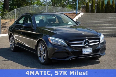 Black 2016 Mercedes-Benz C-Class C 300 for sale in Tacoma, WA
