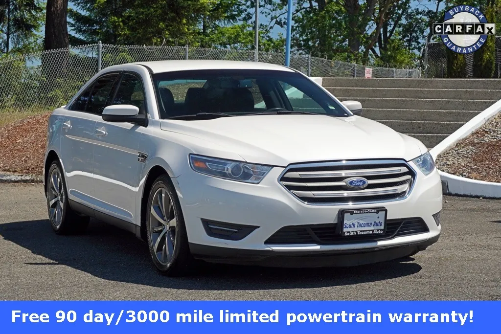 White 2014 Ford Taurus SEL for sale in Tacoma, WA