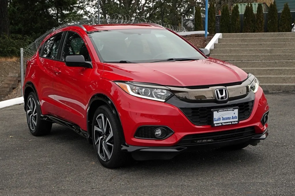 Red 2020 Honda HR-V Sport for sale in Tacoma, WA