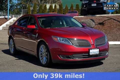 Red 2013 Lincoln MKS for sale in Tacoma, WA