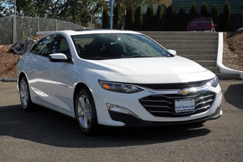White 2022 Chevrolet Malibu LT for sale in Tacoma, WA