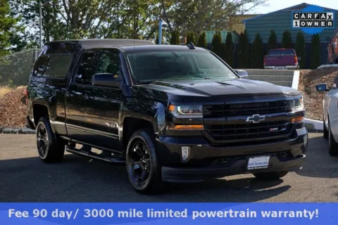 Black 2019 Chevrolet Silverado 1500 LD Z71 4WD for sale in Tacoma, WA