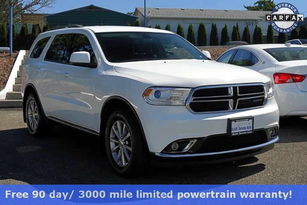 White 2018 Dodge Durango SXT for sale in Tacoma, WA