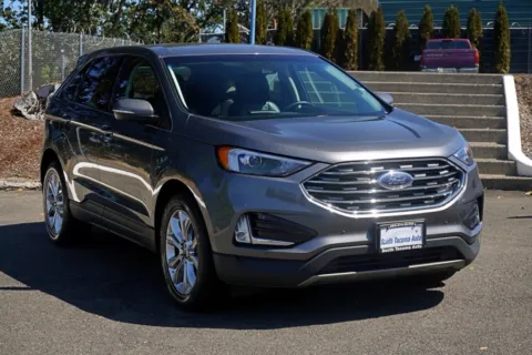 Gray 2024 Ford Edge Titanium for sale in Tacoma, WA