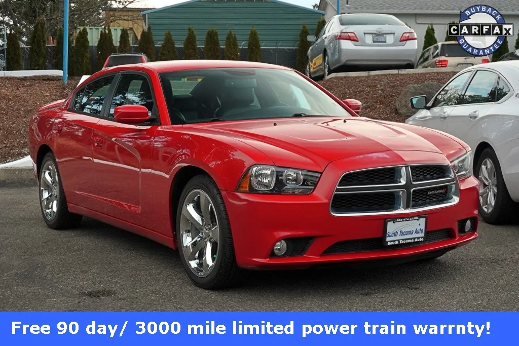 Red 2014 Dodge Charger SXT for sale in Tacoma, WA