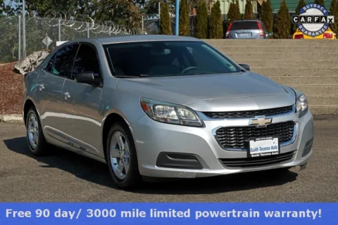 Silver 2015 Chevrolet Malibu LS for sale in Tacoma, WA