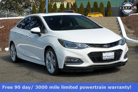 White 2018 Chevrolet Cruze Premier for sale in Tacoma, WA