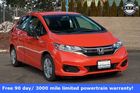 Orange 2019 Honda Fit LX for sale in Tacoma, WA