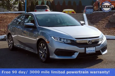 Gray 2018 Honda Civic EX for sale in Tacoma, WA