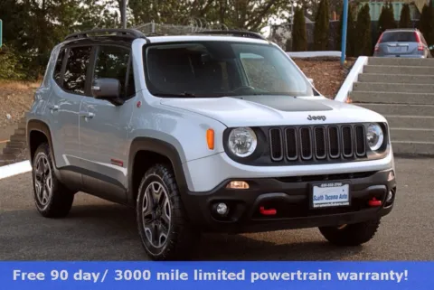 Silver 2015 Jeep Renegade Trailhawk for sale in Tacoma, WA