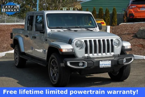 Silver 2023 Jeep Gladiator Overland for sale in Tacoma, WA
