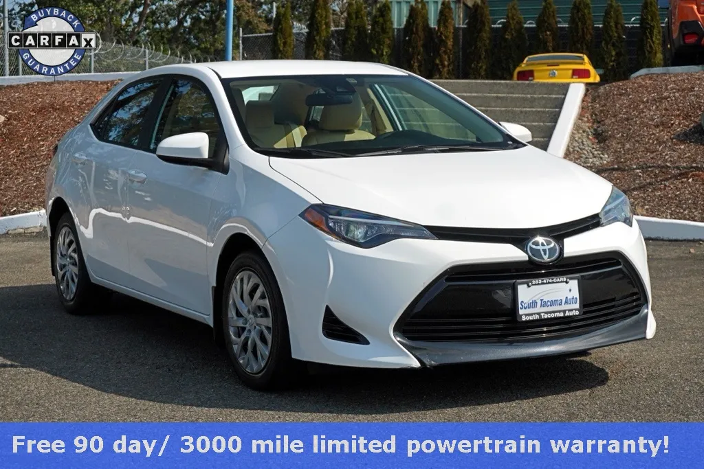 White 2018 Toyota Corolla LE for sale in Tacoma, WA
