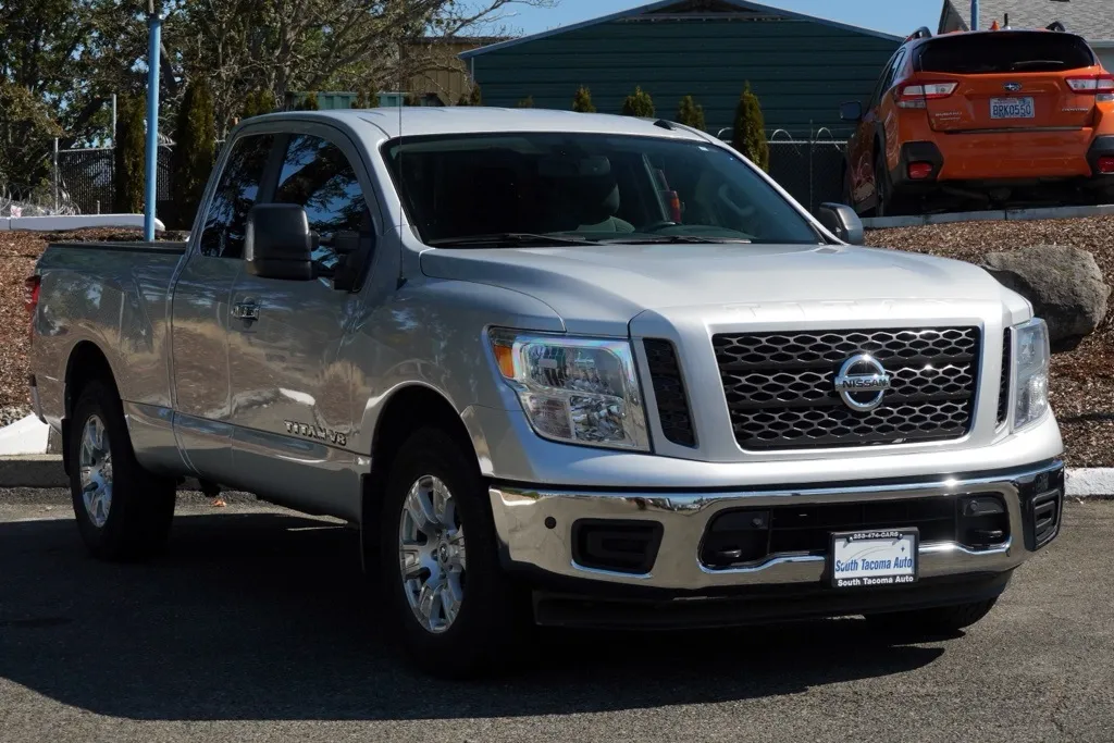 Silver 2019 Nissan Titan SV for sale in Tacoma, WA