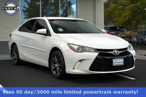 White 2017 Toyota Camry XSE for sale in Tacoma, WA