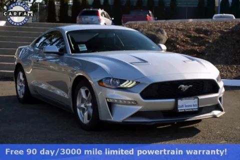 Silver 2018 Ford Mustang EcoBoost for sale in Tacoma, WA