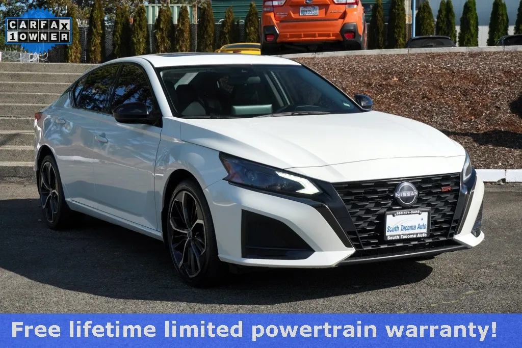 White 2023 Nissan Altima 2.5 SR for sale in Tacoma, WA