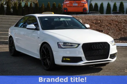 White 2016 Audi A4 2.0T Premium for sale in Tacoma, WA