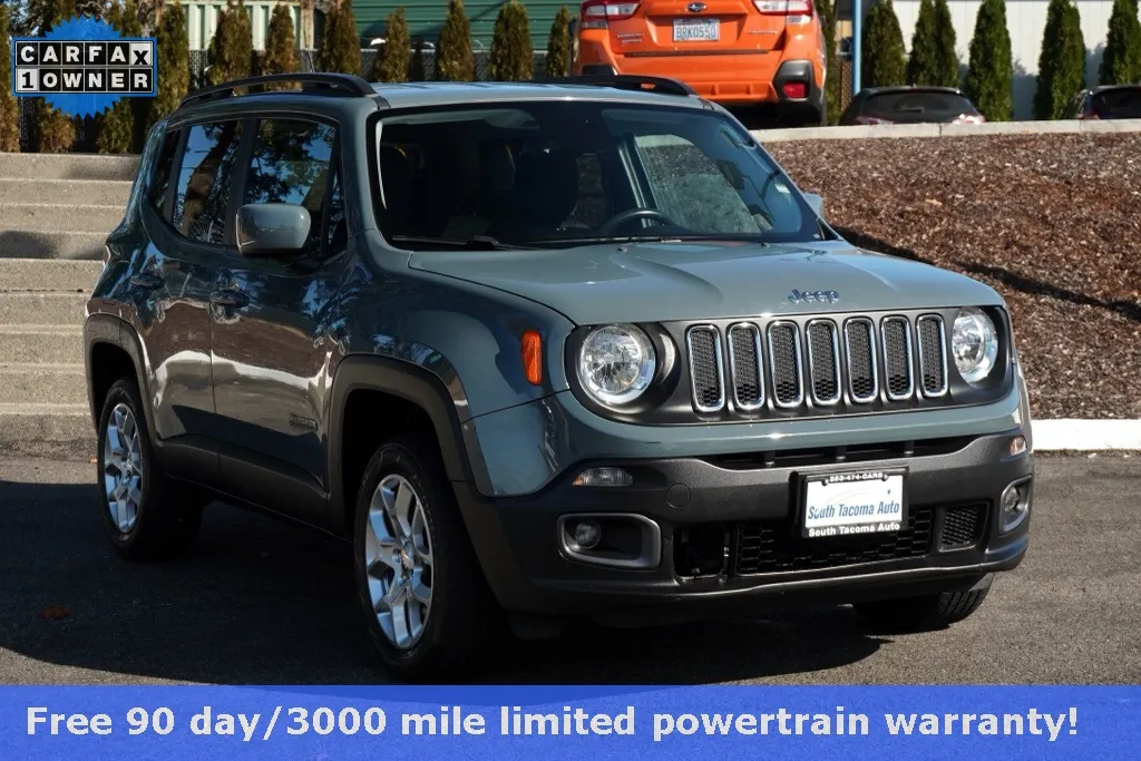 Gray 2017 Jeep Renegade Latitude for sale in Tacoma, WA