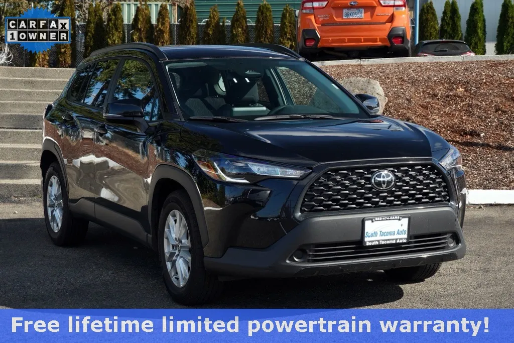 Black 2025 Toyota Corolla Cross LE for sale in Tacoma, WA