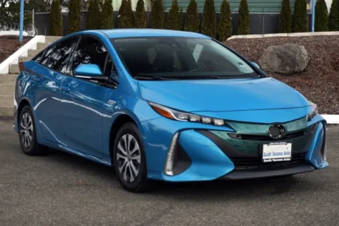 Blue 2018 Toyota Prius Prime Premium for sale in Tacoma, WA