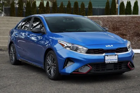 Blue 2023 Kia Forte GT-Line for sale in Tacoma, WA