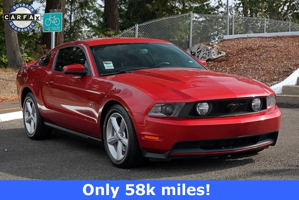 Red 2010 Ford Mustang GT Premium for sale in Tacoma, WA