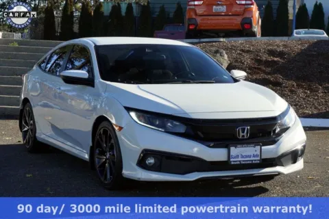 White 2019 Honda Civic Sport for sale in Tacoma, WA