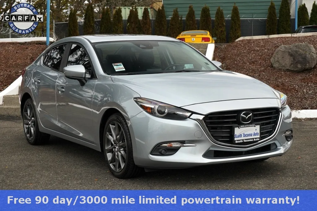 Silver 2018 Mazda Mazda3 Grand Touring for sale in Tacoma, WA