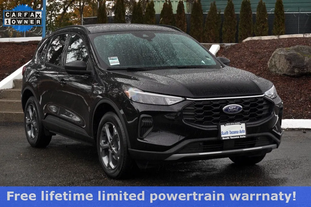 Black 2025 Ford Escape ST-Line for sale in Tacoma, WA