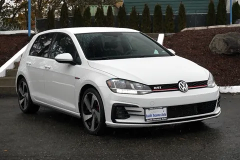 White 2018 Volkswagen Golf GTI 2.0T S for sale in Tacoma, WA