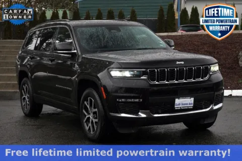 Black 2024 Jeep Grand Cherokee L Limited for sale in Tacoma, WA