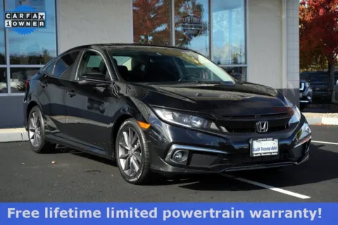 Black 2021 Honda Civic EX for sale in Tacoma, WA