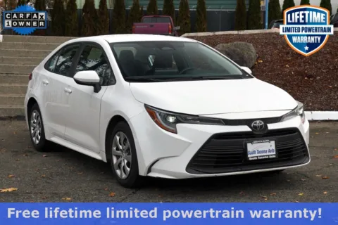 White 2024 Toyota Corolla LE for sale in Tacoma, WA