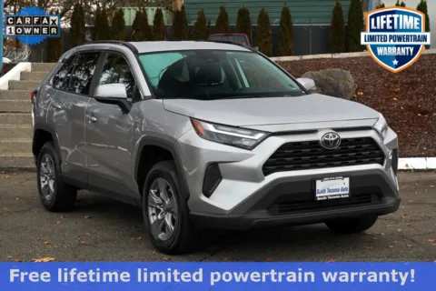 Silver 2025 Toyota RAV4 Hybrid XLE for sale in Tacoma, WA